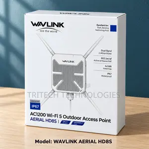 Wavlink WL-WN588HA2 / AERIAL HD8S AC1200 Wi-Fi 5 Outdoor Access Point