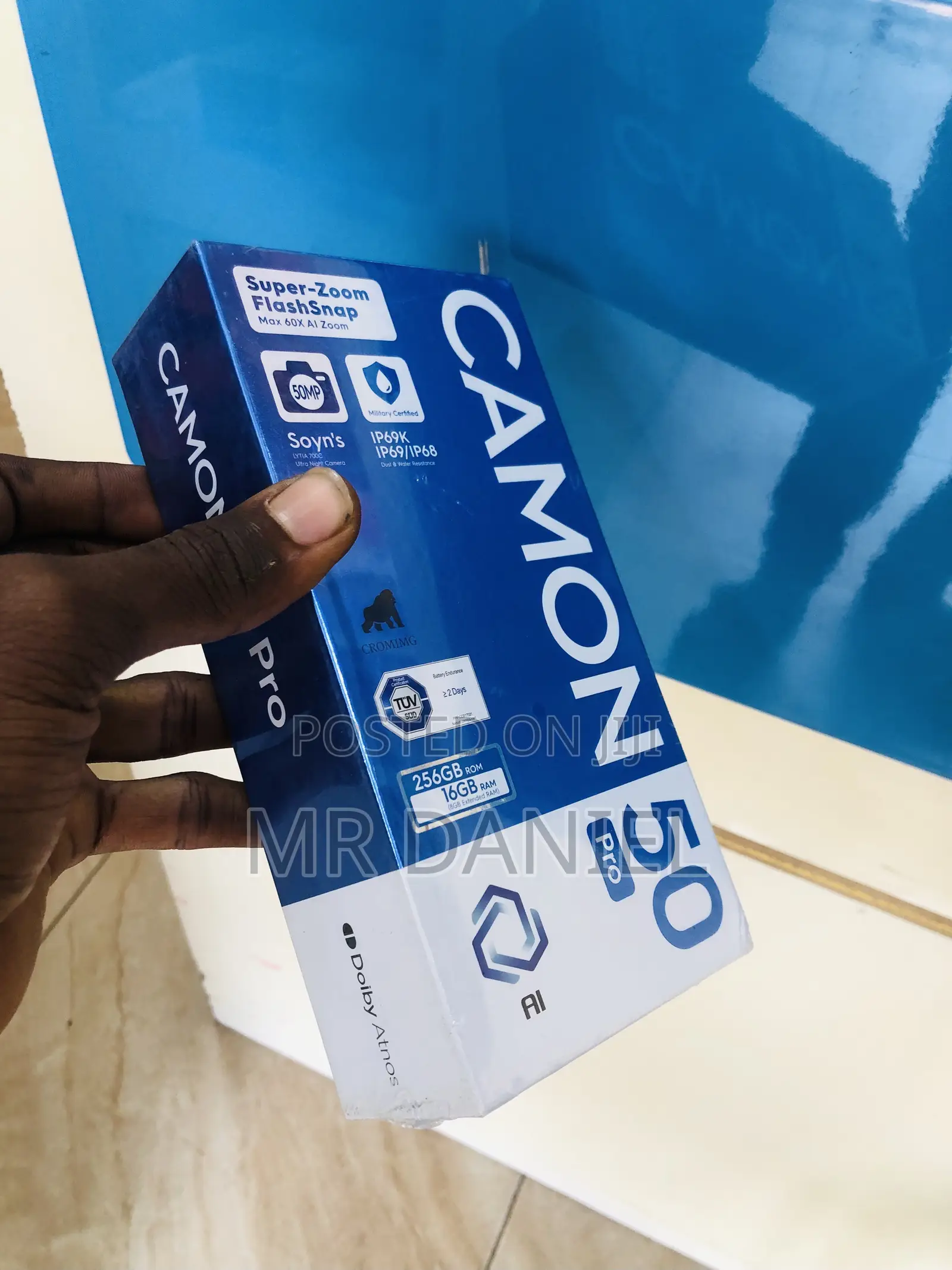 New Tecno Camon 50 Pro 256 GB Gray