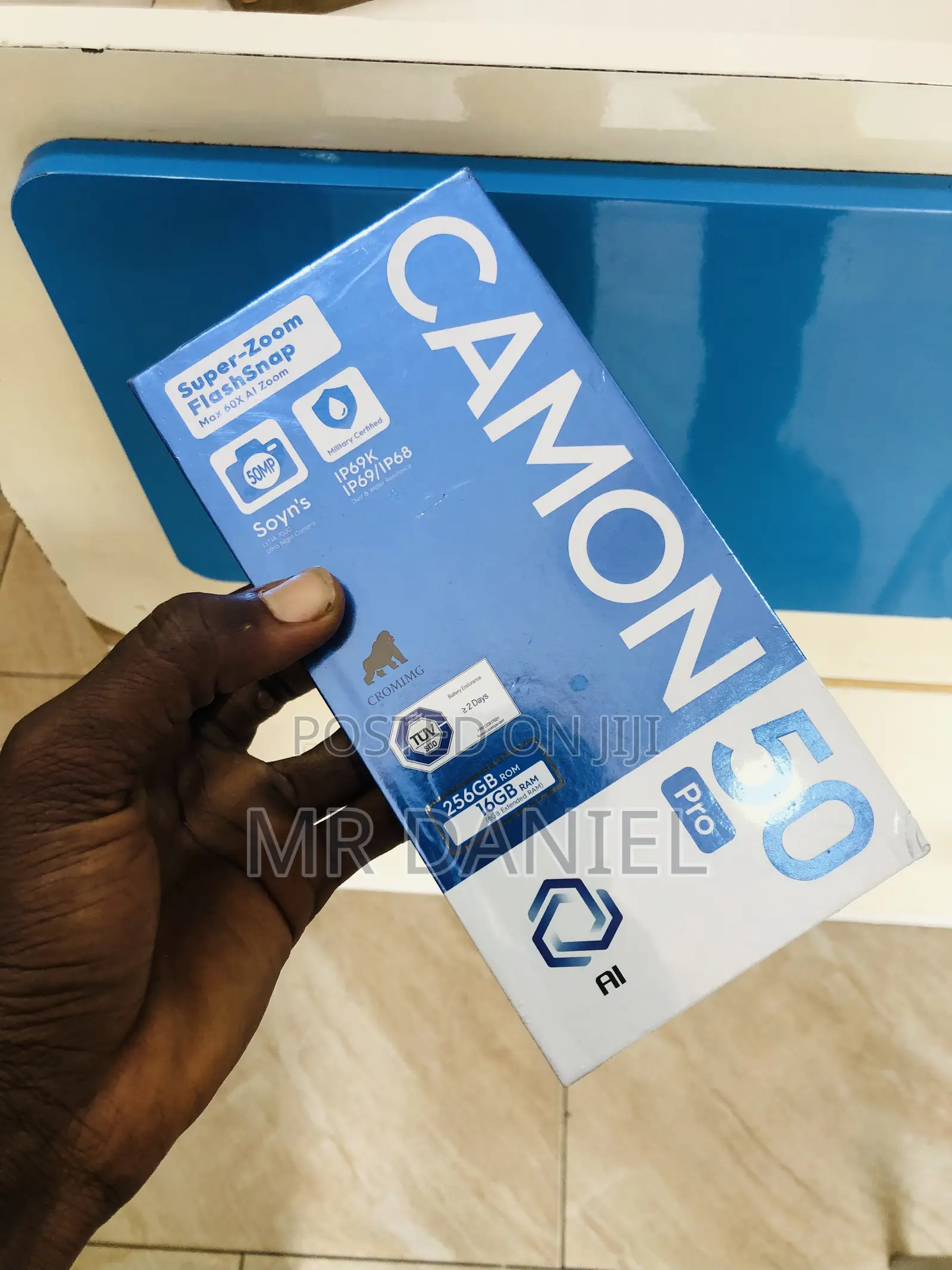 New Tecno Camon 50 Pro 256 GB Gray