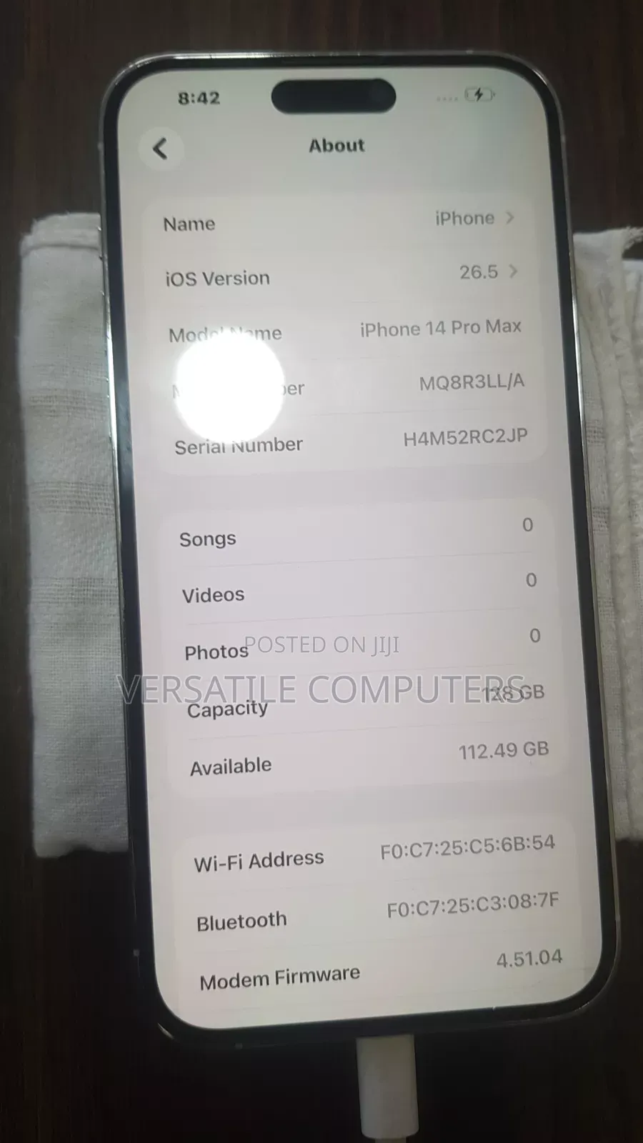 Apple iPhone 14 Pro Max 128 GB White