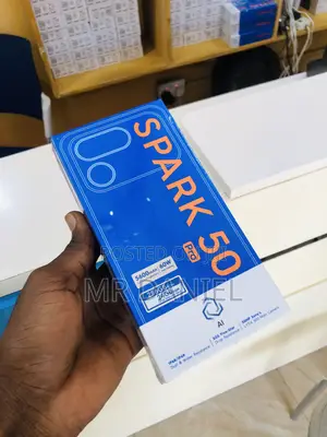 New Tecno Spark 50 Pro 256 GB Black