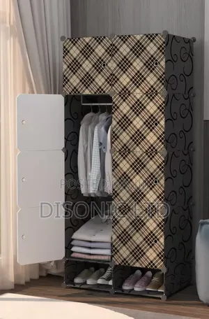 8 Cubes Plastic Wardrobe