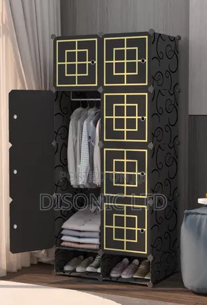 8 Cubes Plastic Wardrobe