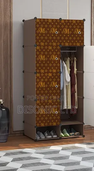 8 Cubes Plastic Wardrobe