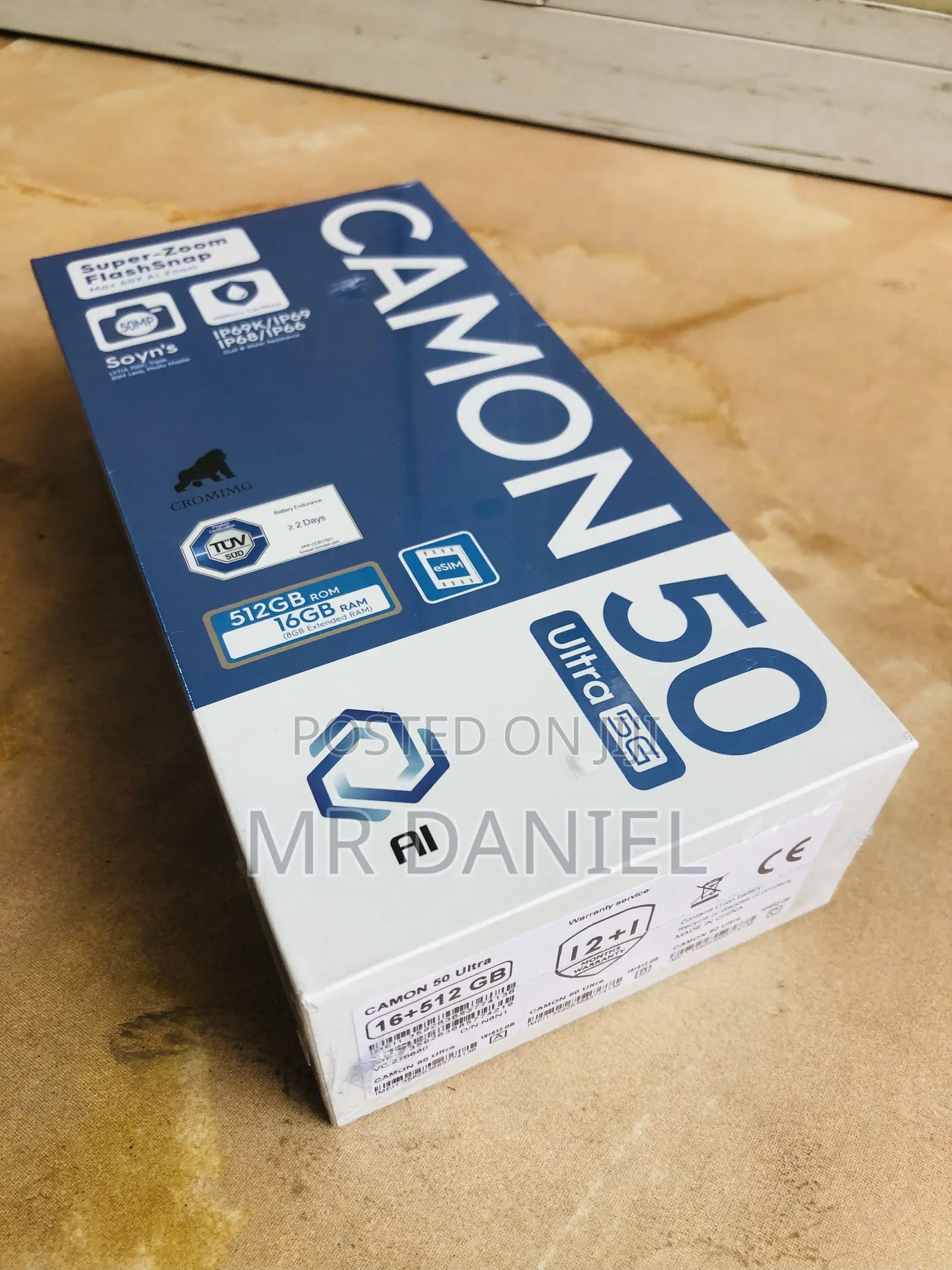 New Tecno Camon 50 Ultra 256 GB Gray