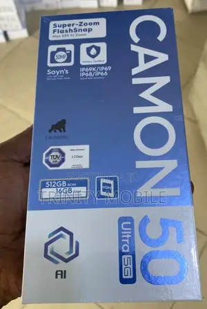 New Tecno Camon 50 Ultra 512 GB Blue