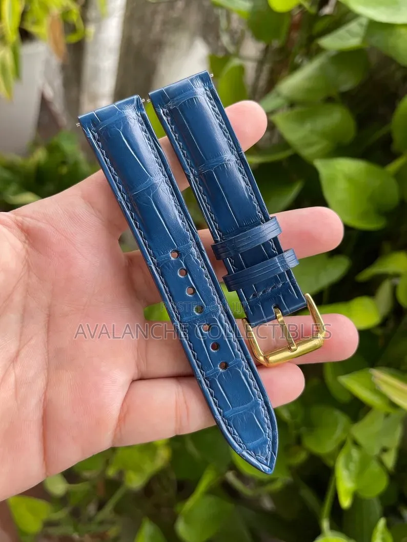 Genuine Full Grain Leather Strap 20, 22 and 24