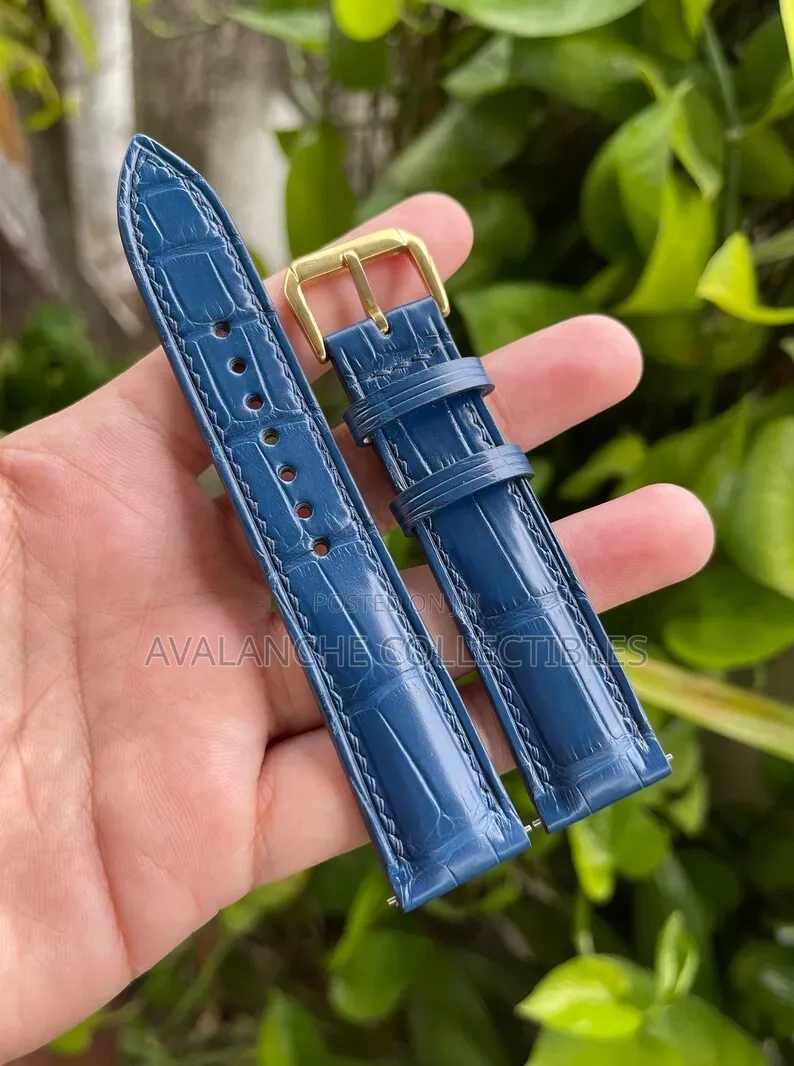 Genuine Full Grain Leather Strap 20, 22 and 24