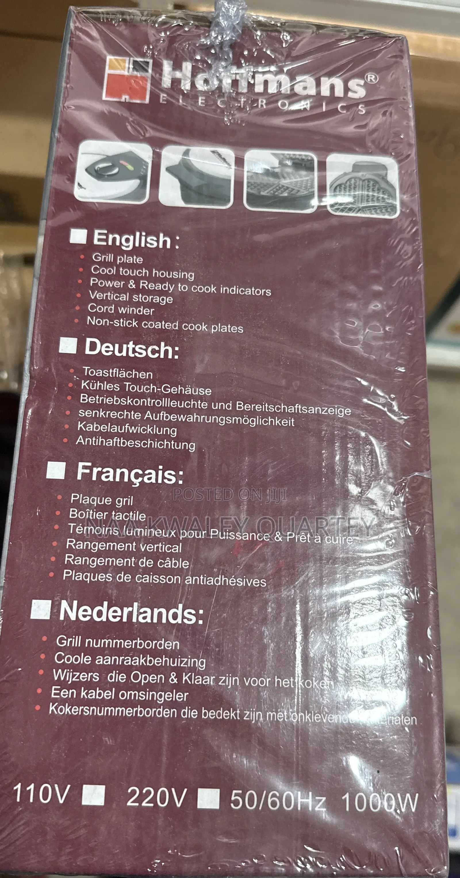 Hoffmann Waffles Maker