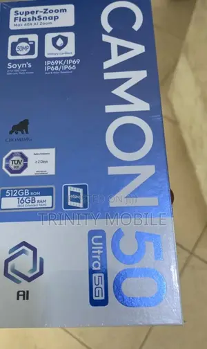 New Tecno Camon 50 Ultra 512 GB Blue