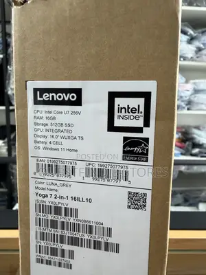 New Laptop Lenovo 16GB Intel Core Ultra 7 SSD 512GB