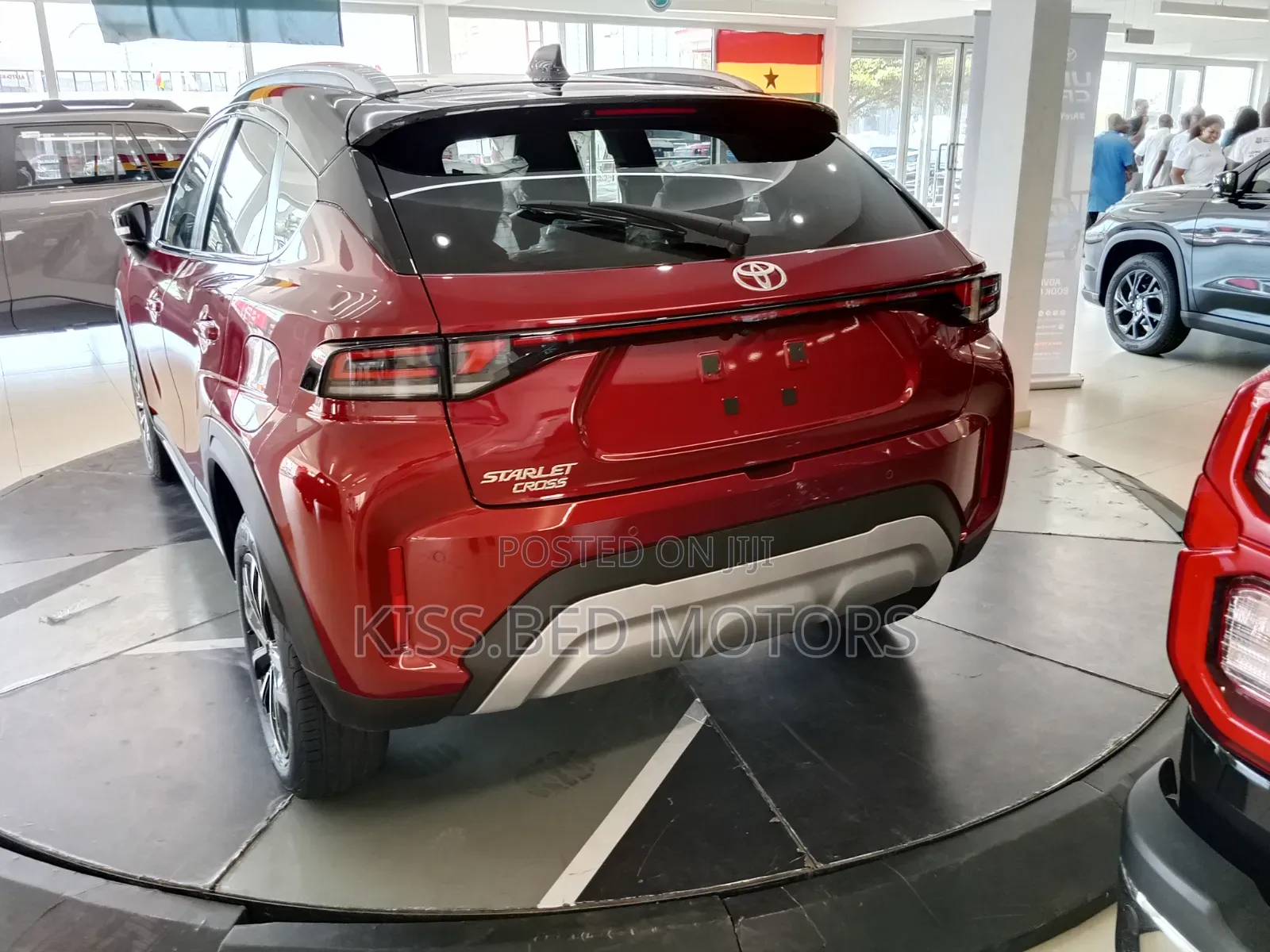 New Toyota Starlet 2025 Red