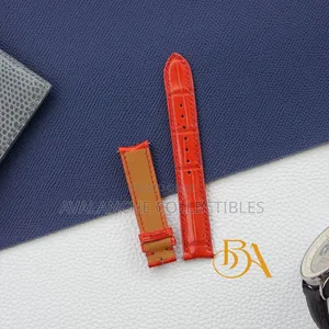 Genuine Red Leather Strap 20, 22 And