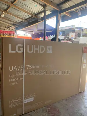Lg75 Inch Ai Smart TV Ua75 75'' 4k Hdr10 Pro Webos-Brand New Sealed