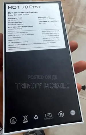 New Infinix Hot 70 Pro 5G+ 256 GB Blue