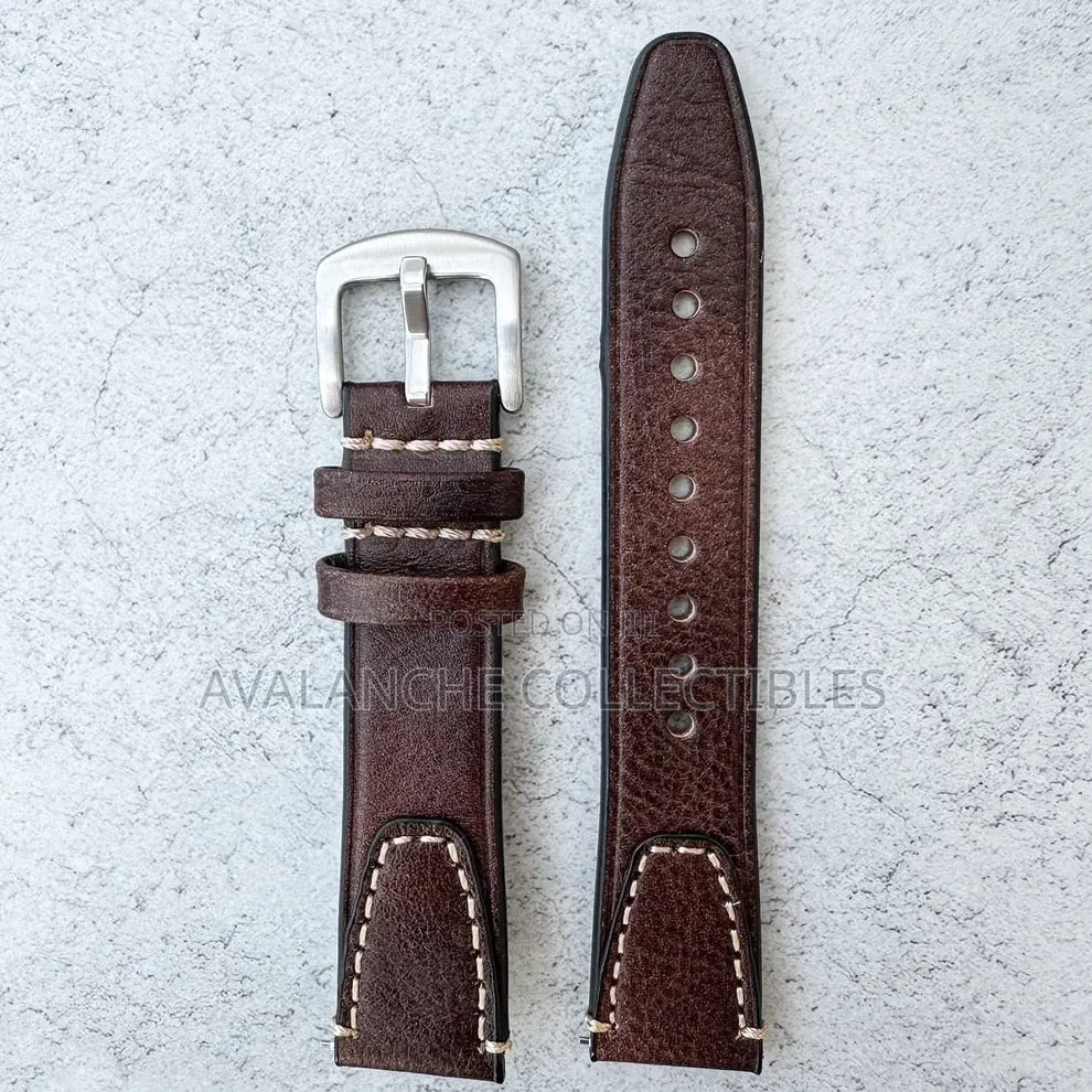 Genuine Vintage Style Coffee Strap 20, 22and 24