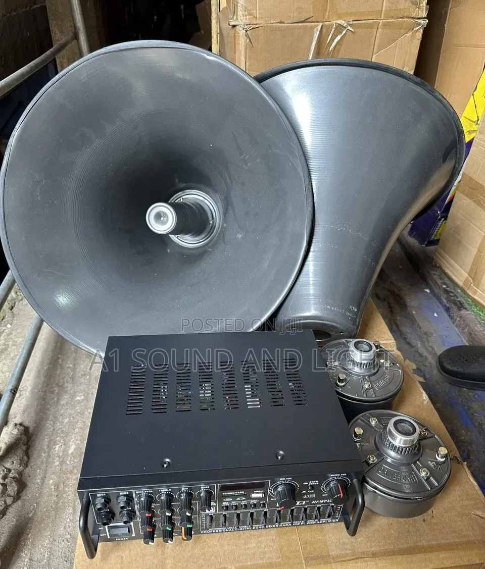 Reflex Horn Set for Information Centre, Mosque.