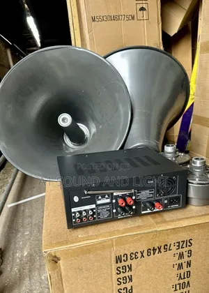 Reflex Horn Set for Information Centre, Mosque.