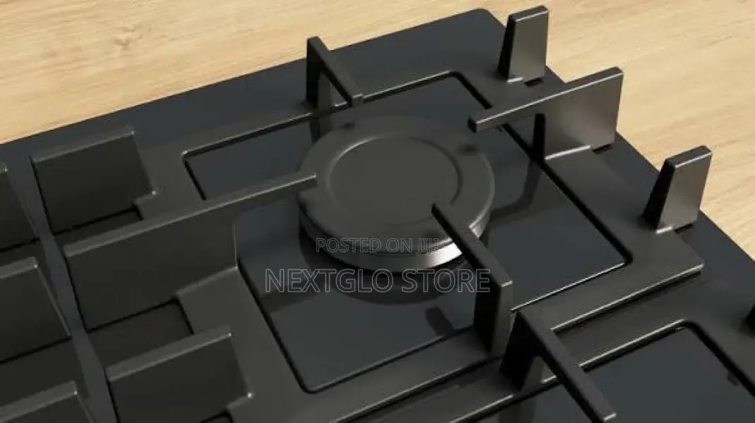 Bosch Serie 2 60cm Black Tempered Glass Gas Hob