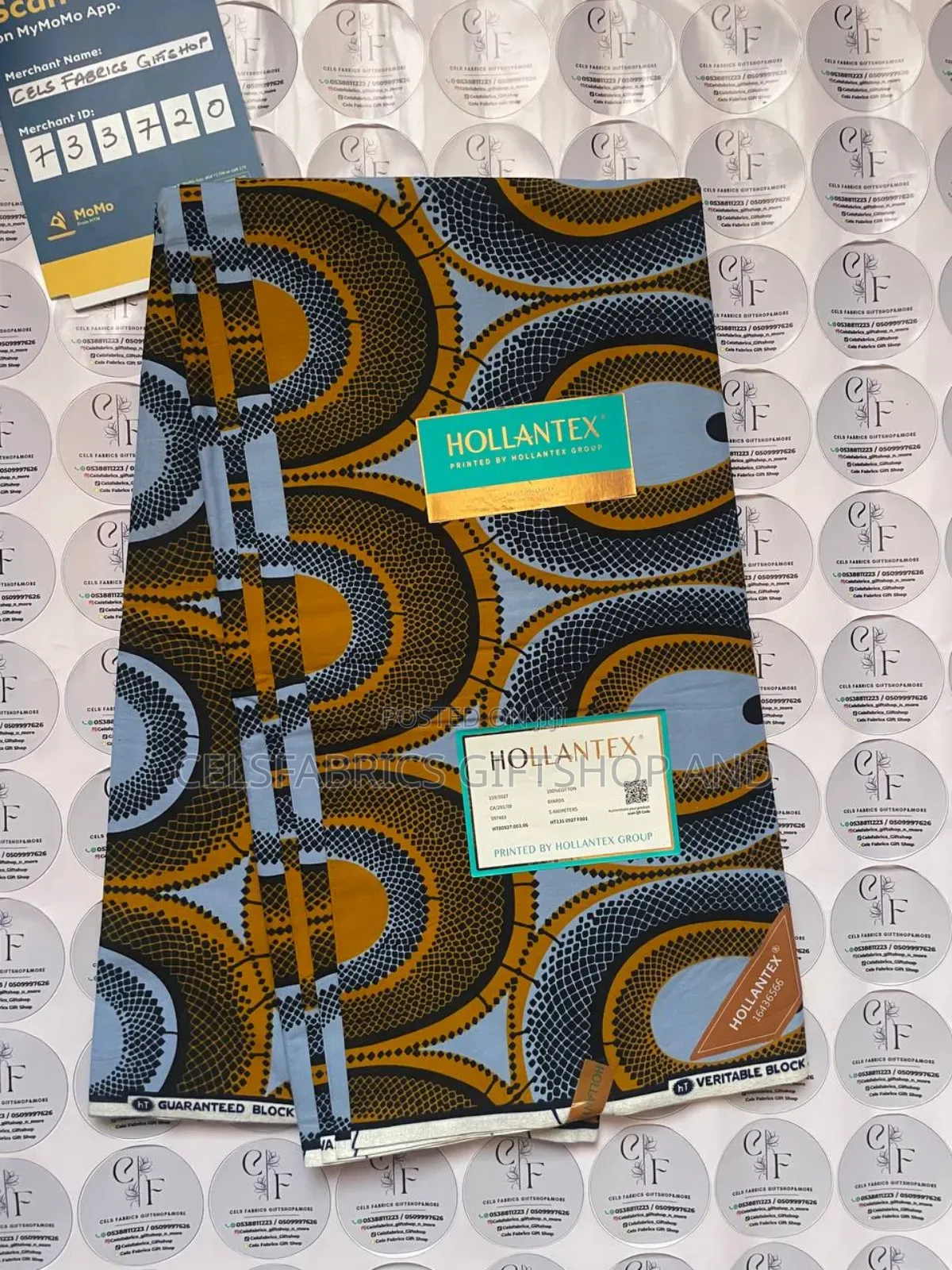 Hitarget/Other African Print Fabrics 35 Cedis a Yard(190 for 6 Yards)
