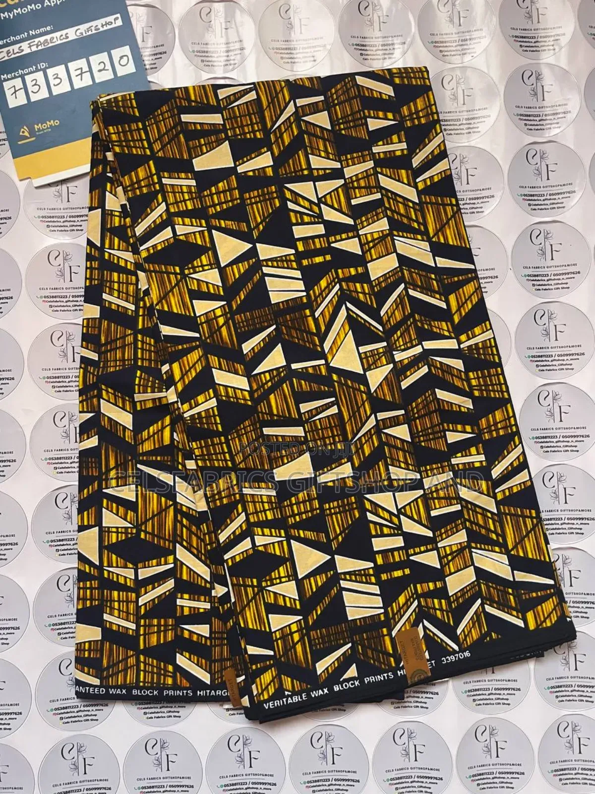 Hitarget/Other African Print Fabrics 35 Cedis a Yard(190 for 6 Yards)