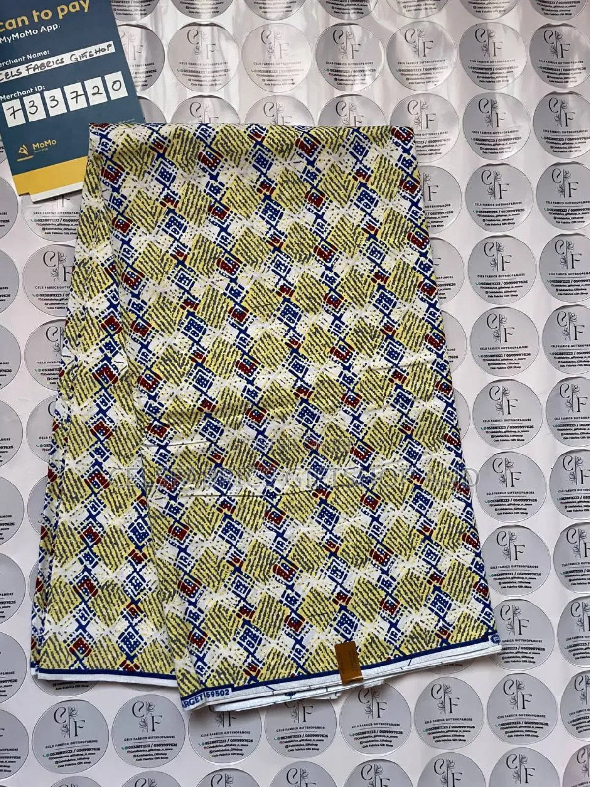 Hitarget/Other African Print Fabrics 35 Cedis a Yard(190 for 6 Yards)