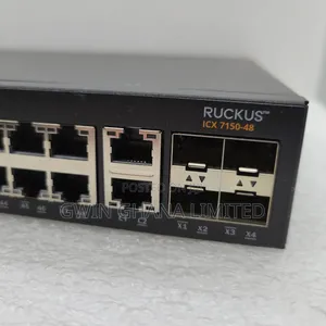 Ruckus ICX7150 Switch, 48x1G/4xSFP/Layer 3 Managed
.Type C