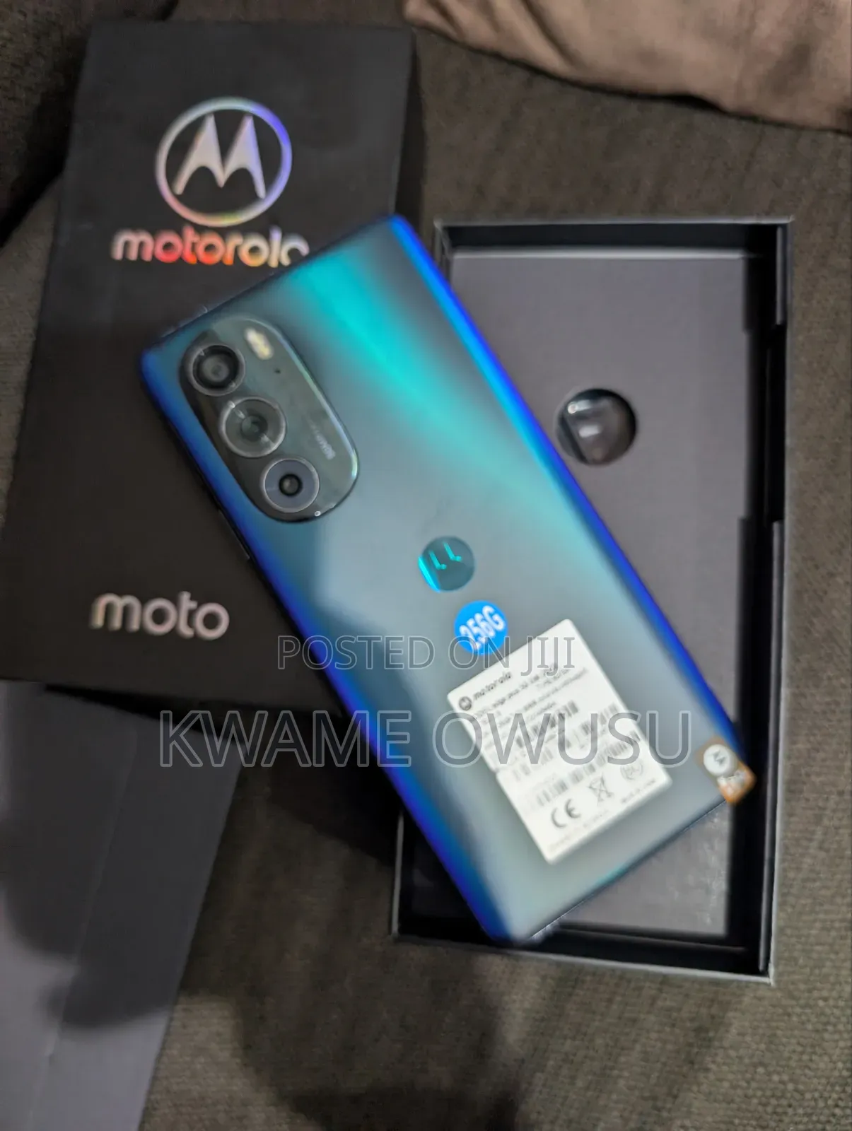 New Motorola Edge (2022) 256 GB Blue