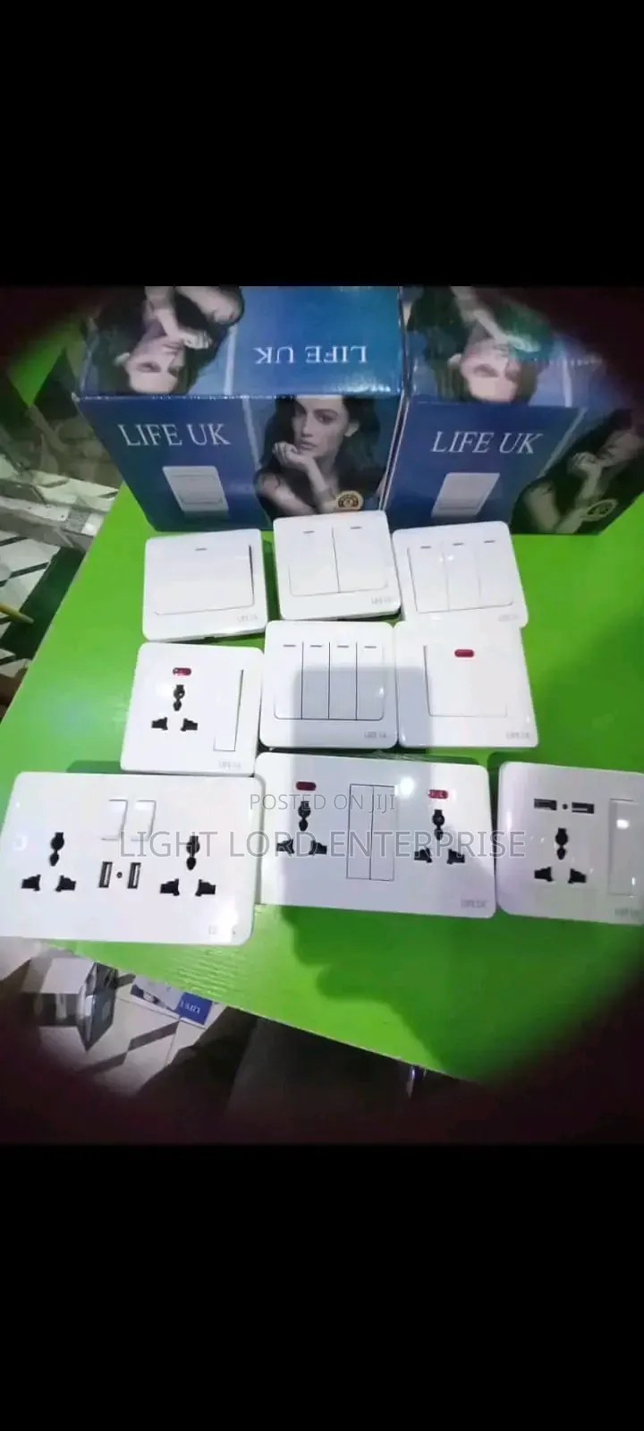 Rocker Socket and Switches