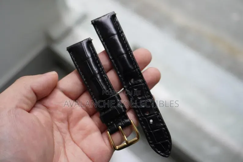 All Black Genuine Handmade Leather Sizes 20, 22 and 24