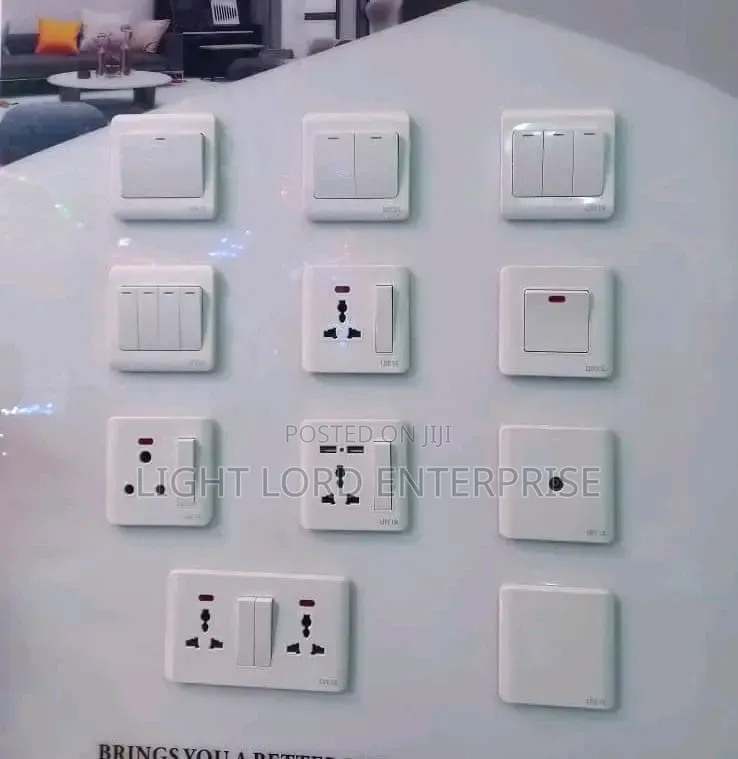 Zz- Vanta Black Socket and Switch