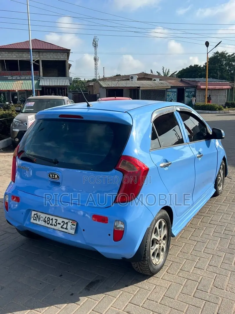 Kia Morning 2012 Blue
