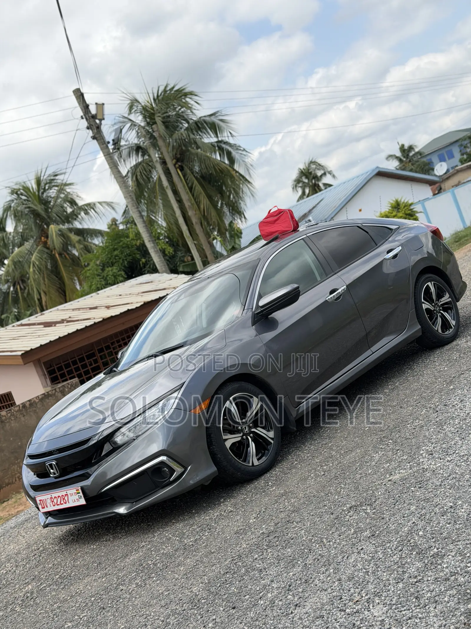 Honda Civic EX Sedan 2019 Gray