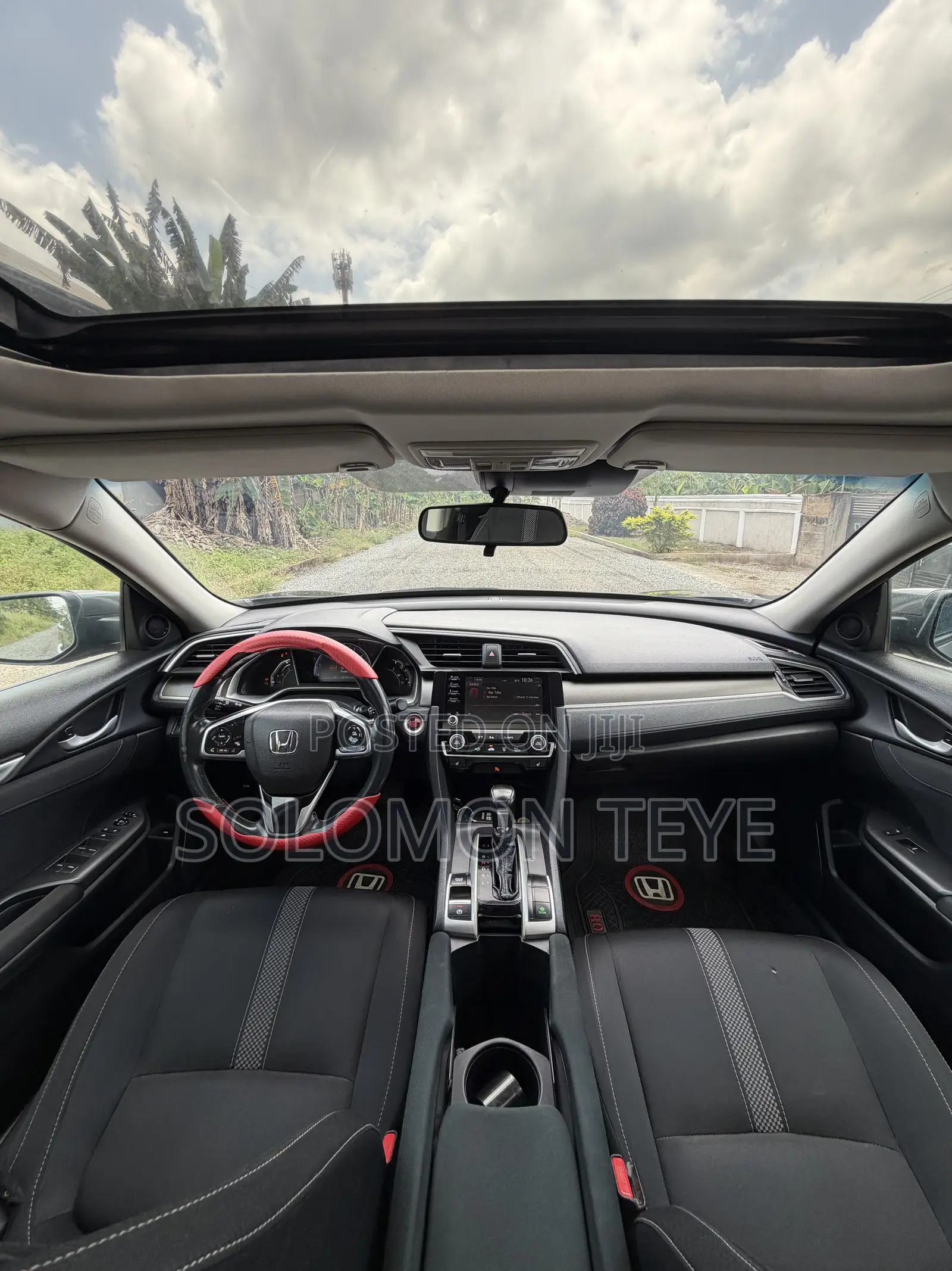 Honda Civic EX Sedan 2019 Gray