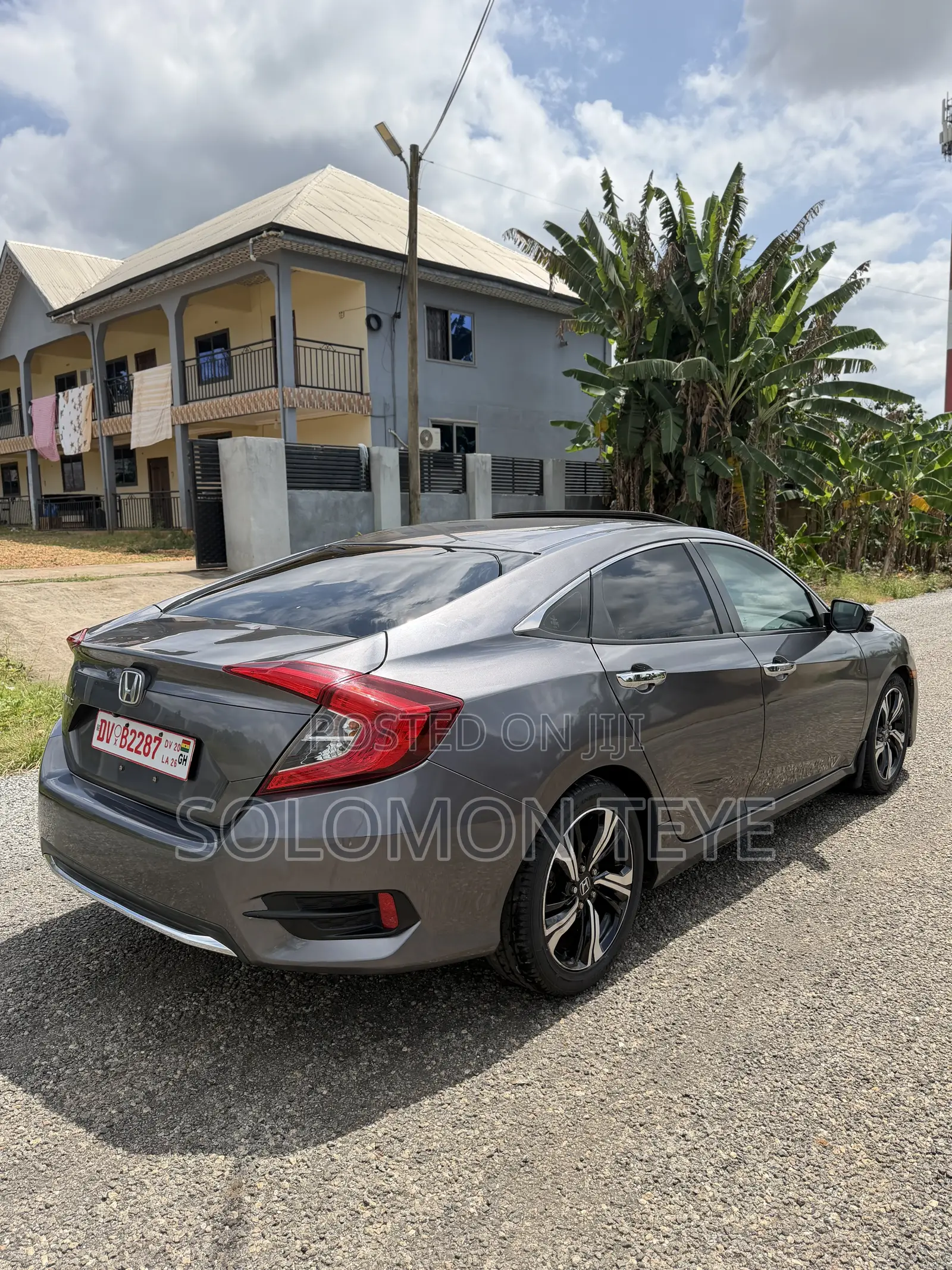 Honda Civic EX Sedan 2019 Gray