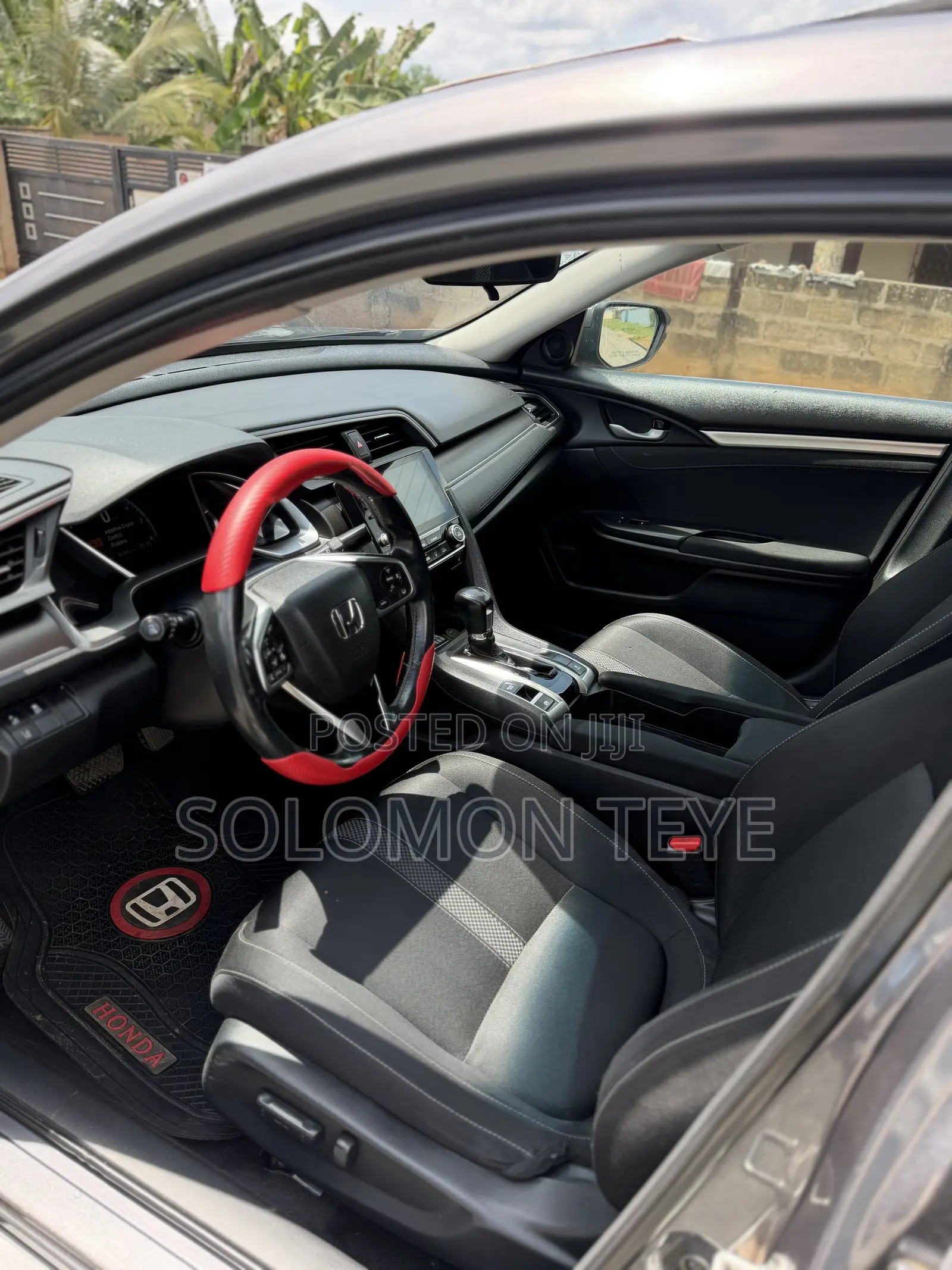 Honda Civic EX Sedan 2019 Gray