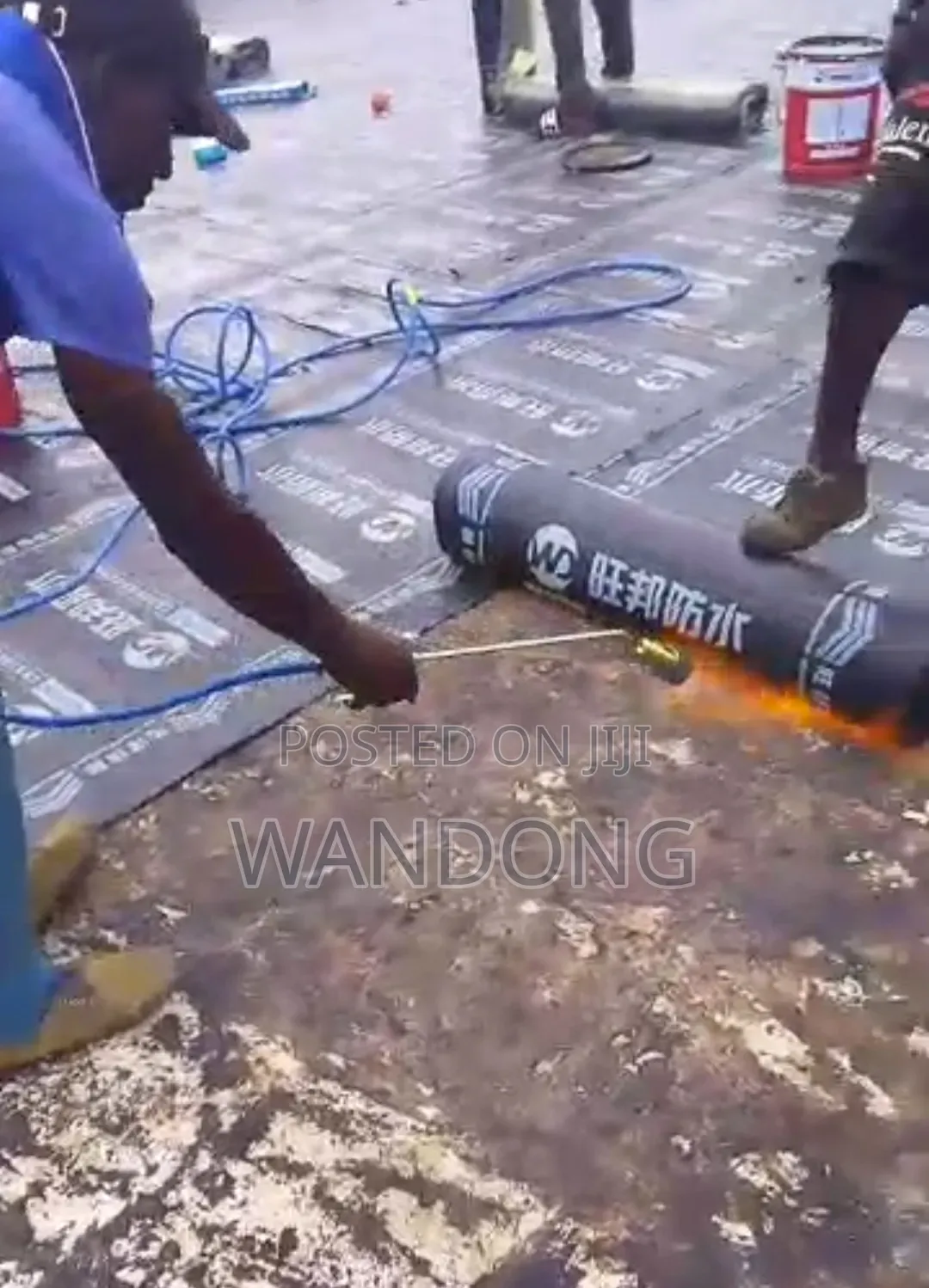 (1×10m)Torch-on SBS Bitumen Waterproofing Membrane (3mm / Heavy-Duty)