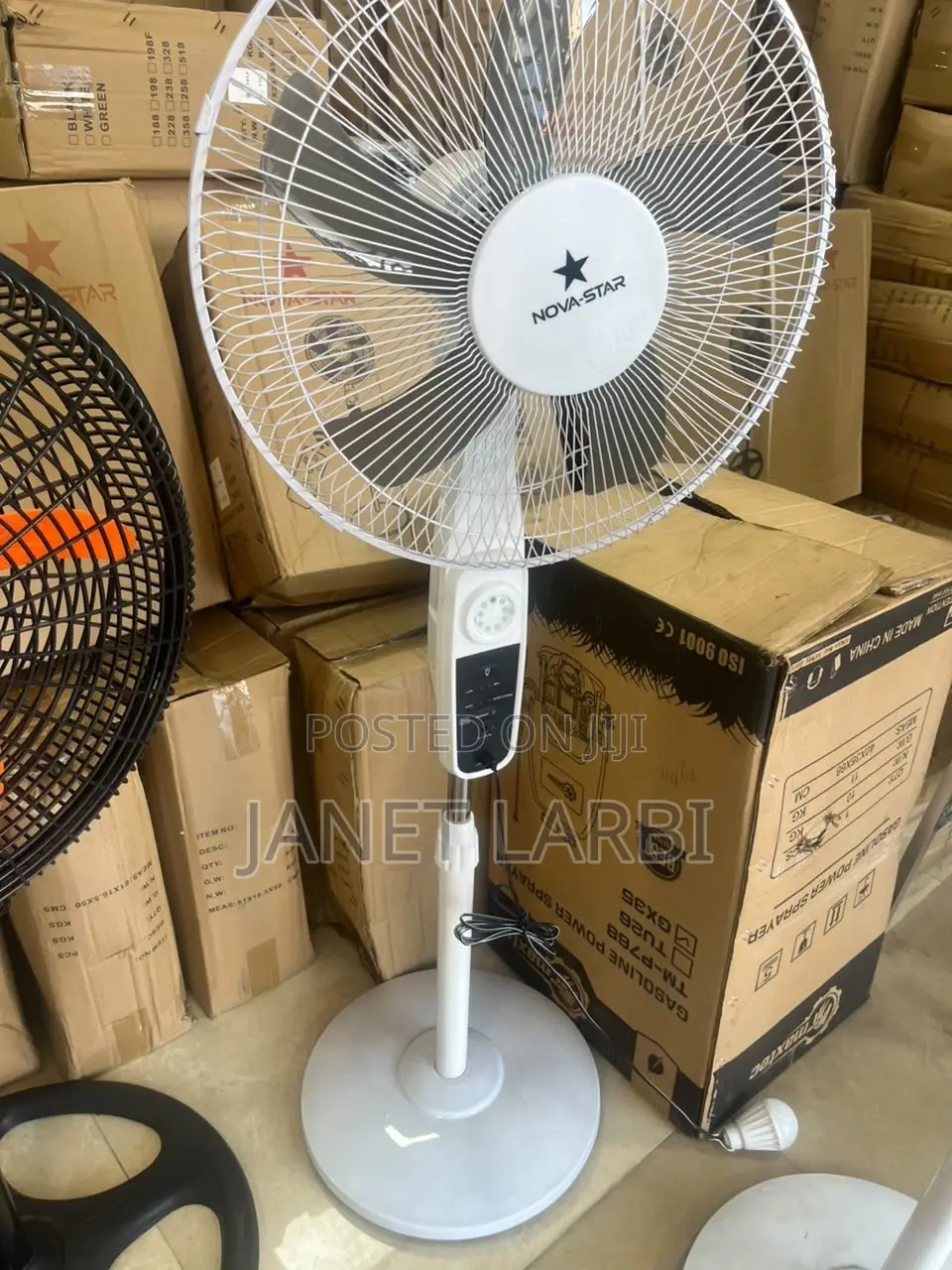 Solar Standing Fan
