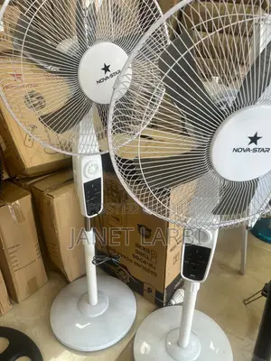 Solar Standing Fan