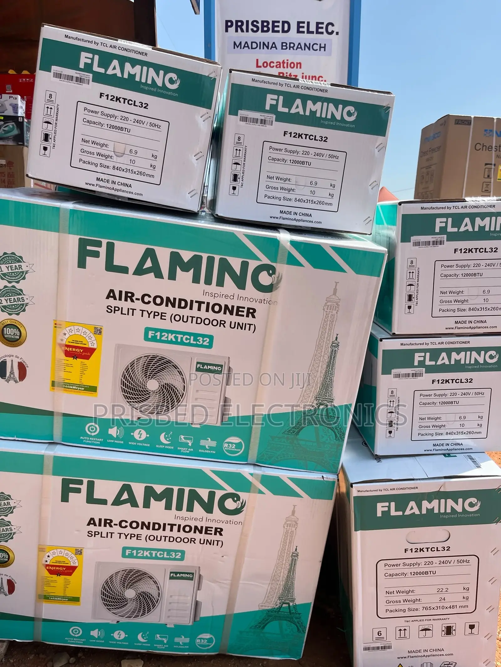 Flamino Durable Air Conditioner 1.5hp