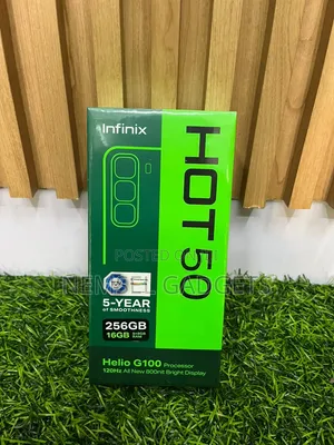 New Infinix Hot 50 256 GB Black