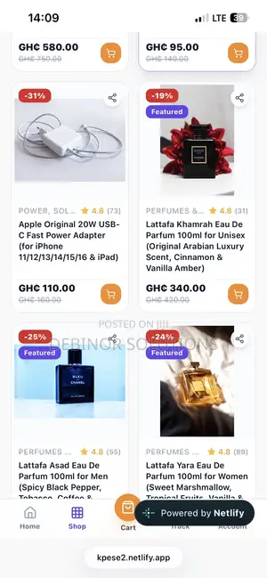 Build a Professional Shopping Website for You