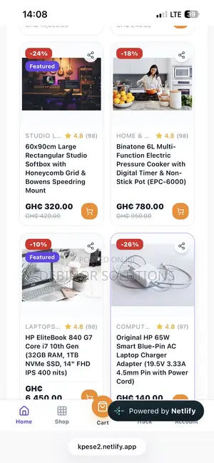 Build a Professional Shopping Website for You