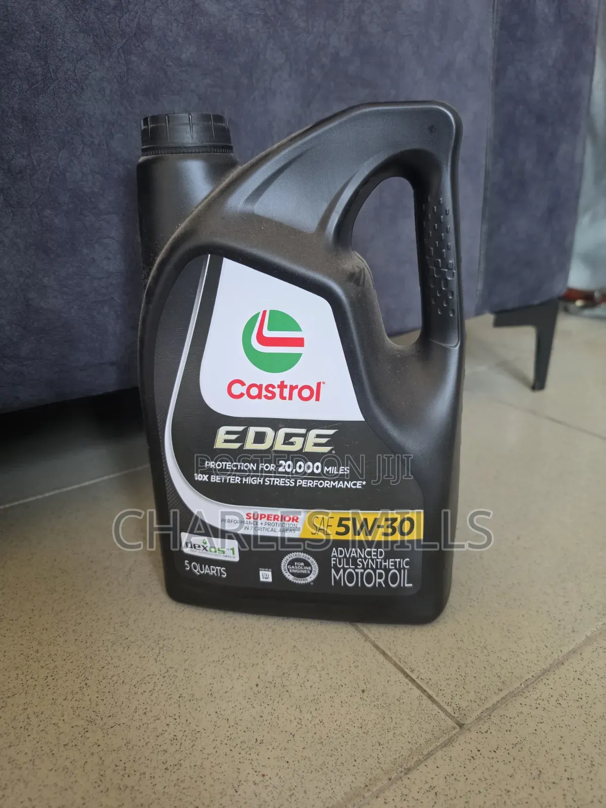 Castrol EDGE Full Synthetic Engine Oil 5w-20 & 5w-30 – 4.73L