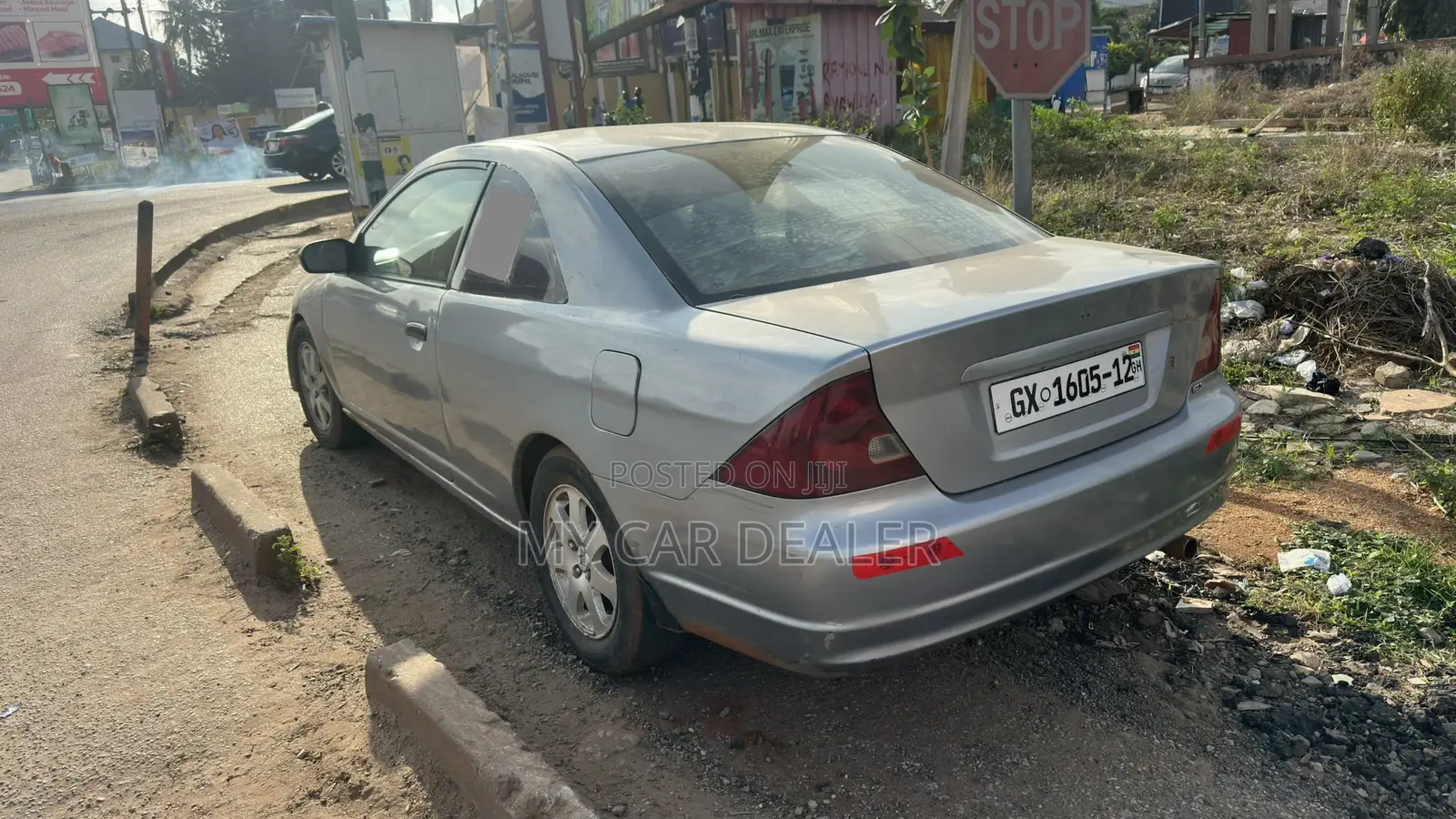 Honda Civic Coupe EX 2005 Silver