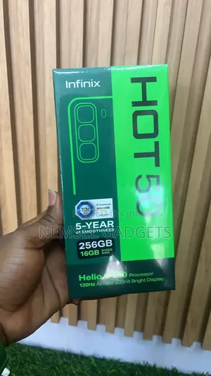 New Infinix Hot 50 256 GB Black
