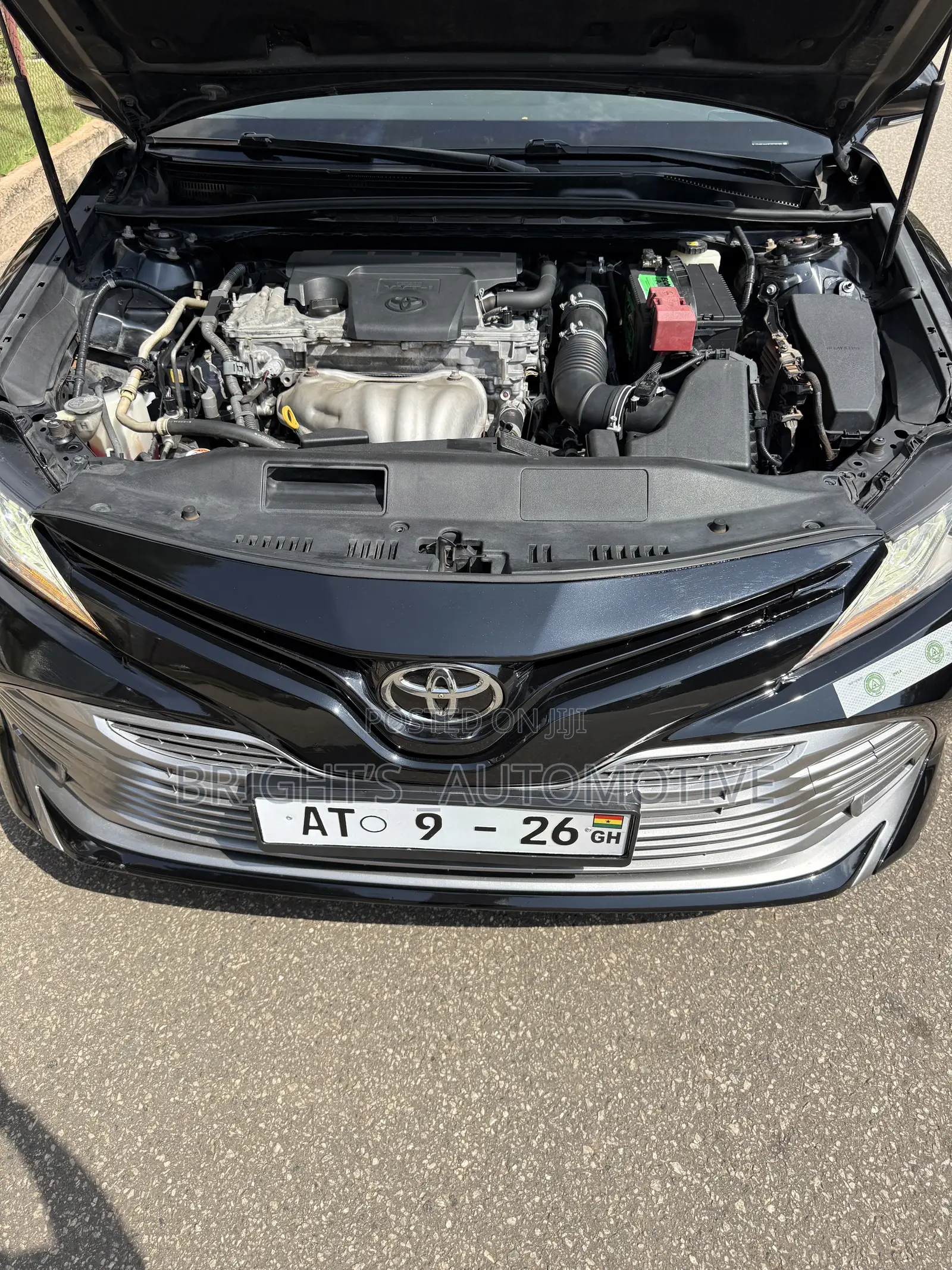 Toyota Camry XLE (2.5L 4cyl 8A) 2019 Black