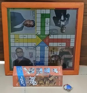 Large Ludo With Jenga Bundle