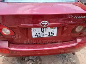 Toyota Corolla 2007 Red