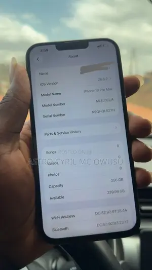 Apple iPhone 13 Pro Max 256 GB Black